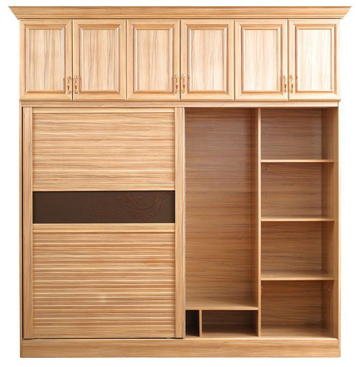 全鋁衣柜-01（風(fēng)格：中式；顏色：黃檀）